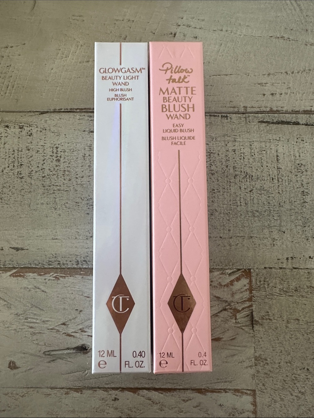 NEW Charlotte Tilbury Pinkgasm + Pillow Talk Beauty Wand Duo